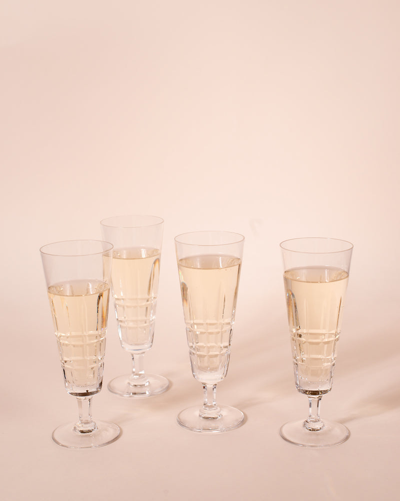 Verres à champagne