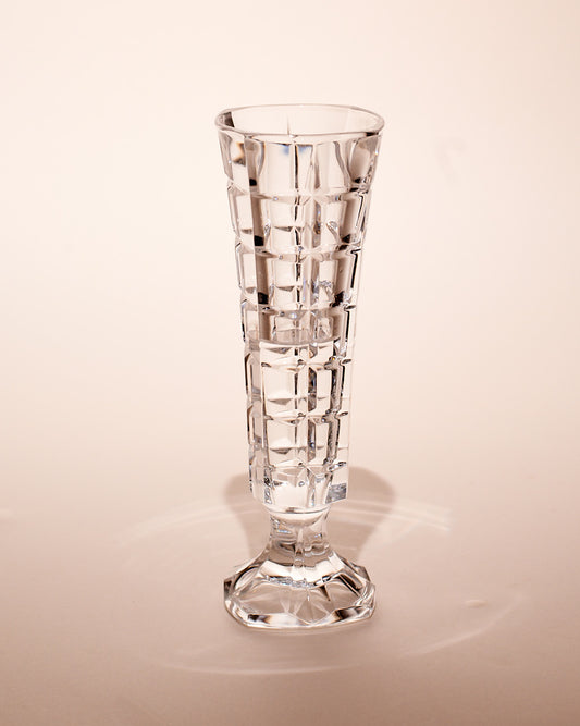 Soliflore vintage en verre