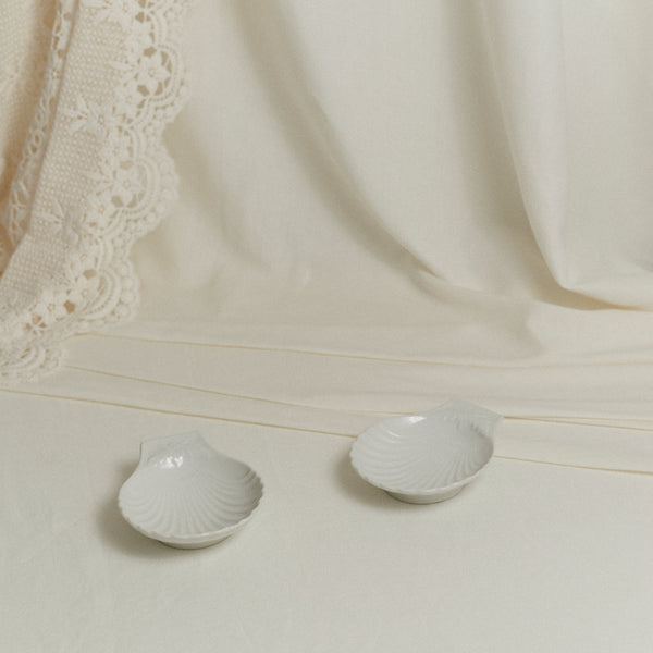 Coupelles en forme de coquillage