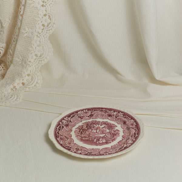 Assiettes en porcelaine