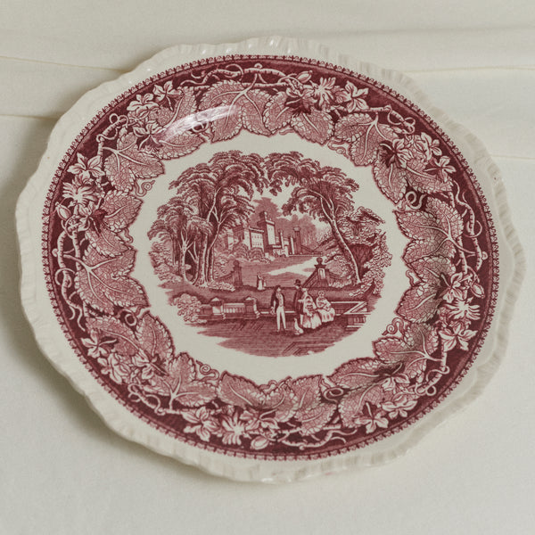 Assiettes en porcelaine