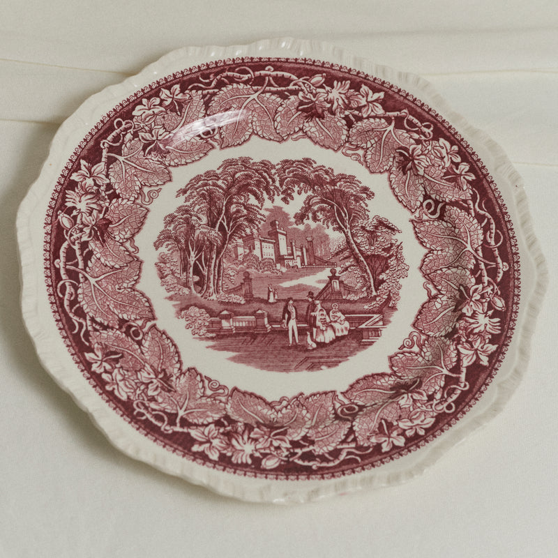 Assiettes en porcelaine